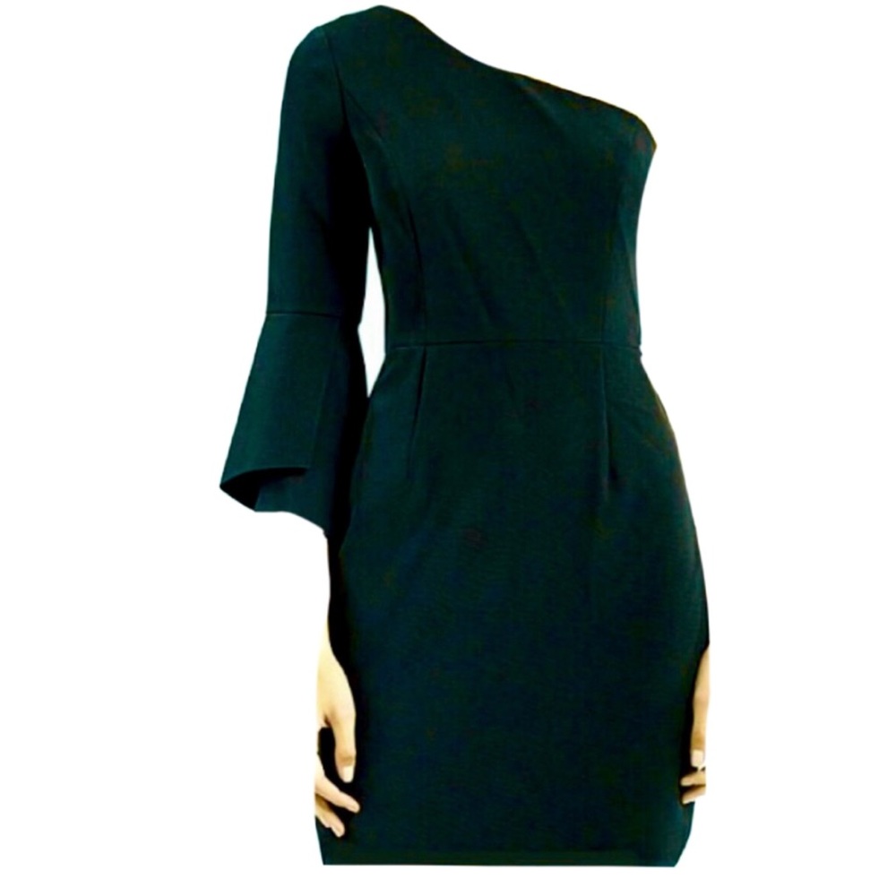 MILLY Sandrine Green Dress